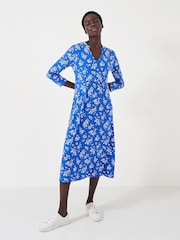 Crew Clothing Emi Jersey Dress 3/4 Sleeve - Image 1 of 4