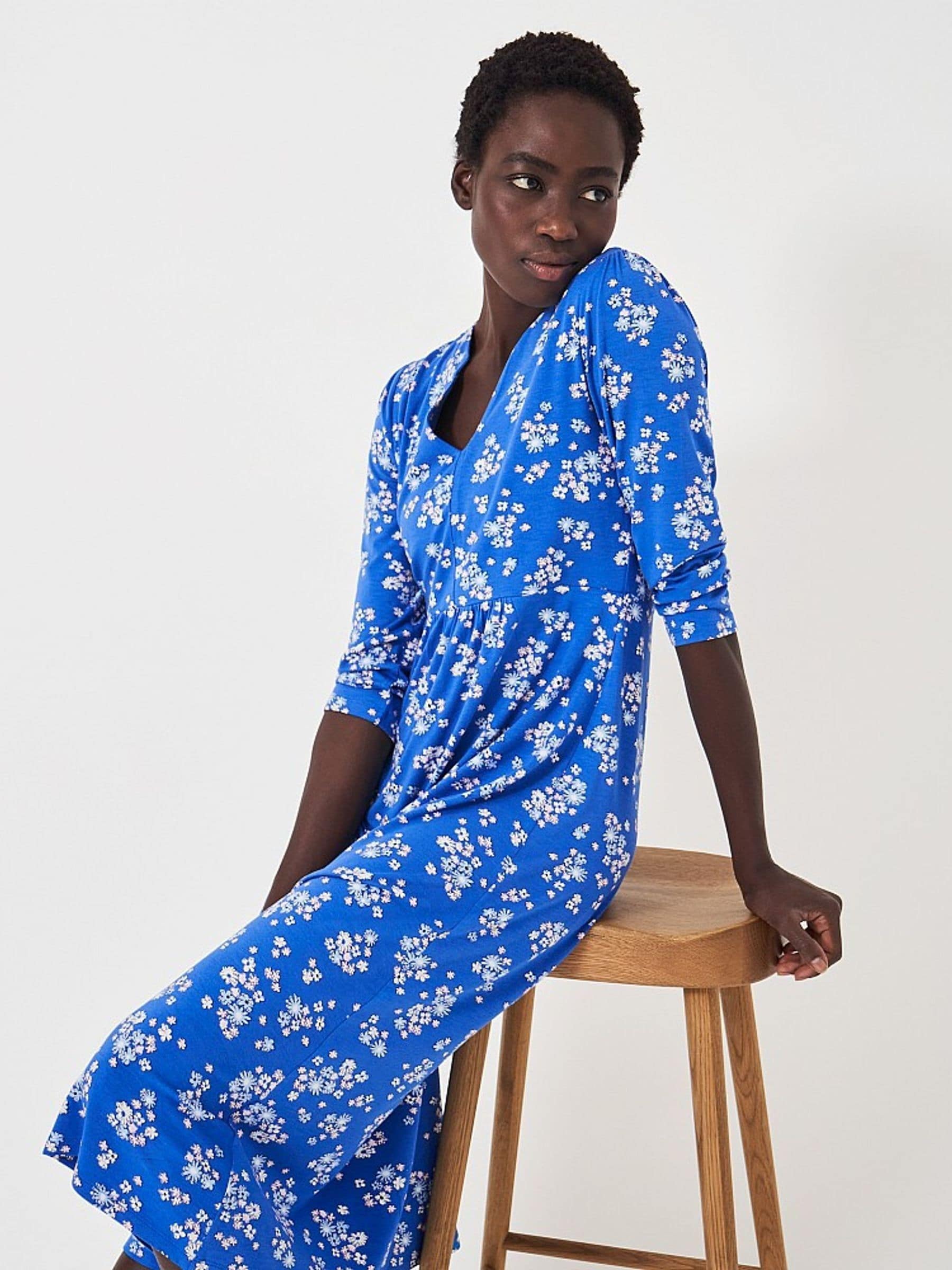 waist defined floral tie belt midi wrap dress for women