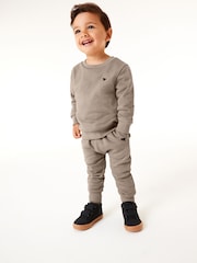 Stone Jersey Sweatshirt And Joggers Set (3mths-7yrs) - Image 1 of 1