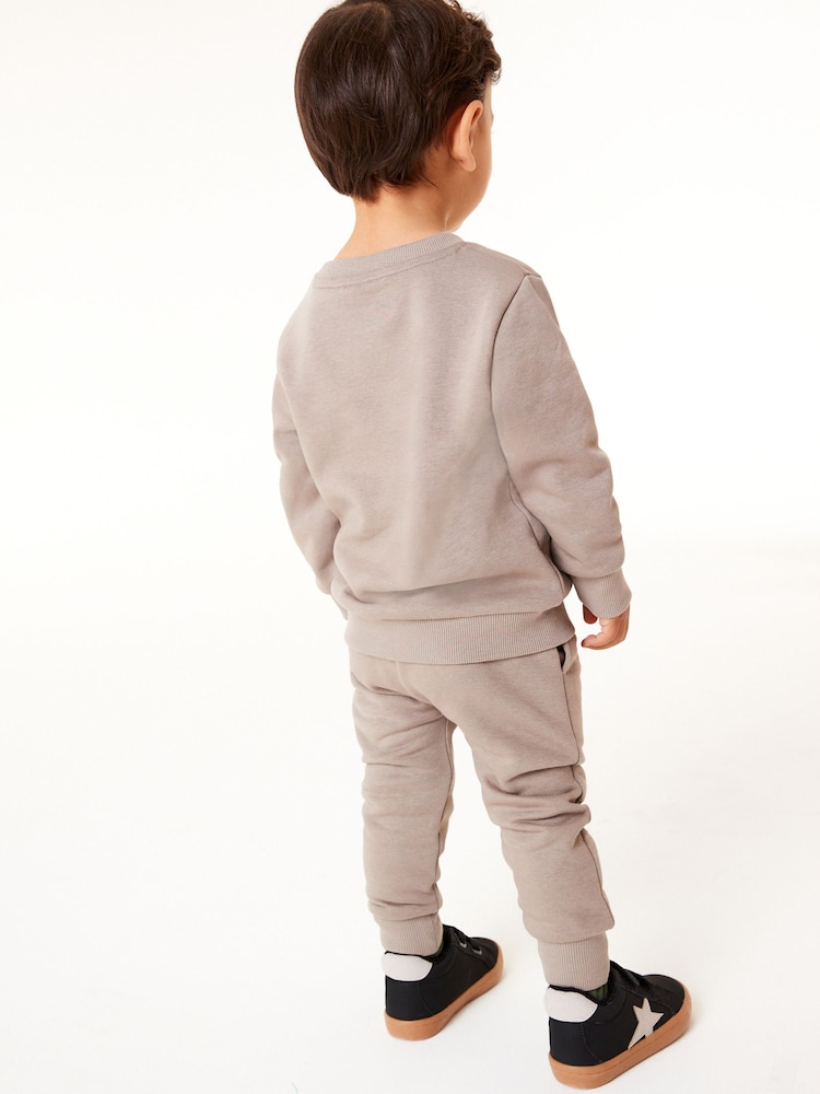 Stone Jersey Sweatshirt And Joggers Set (3mths-7yrs) - Image 2 of 7