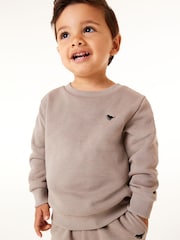 Stone Jersey Sweatshirt And Joggers Set (3mths-7yrs) - Image 3 of 7