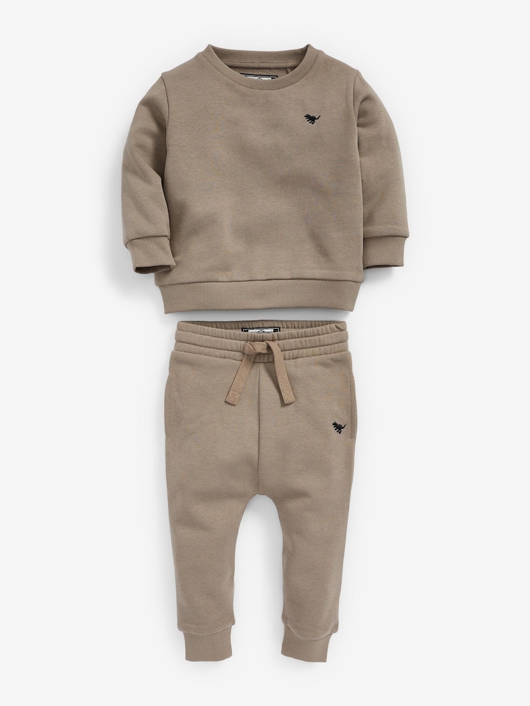 Stone Jersey Sweatshirt And Joggers Set (3mths-7yrs) - Image 5 of 7