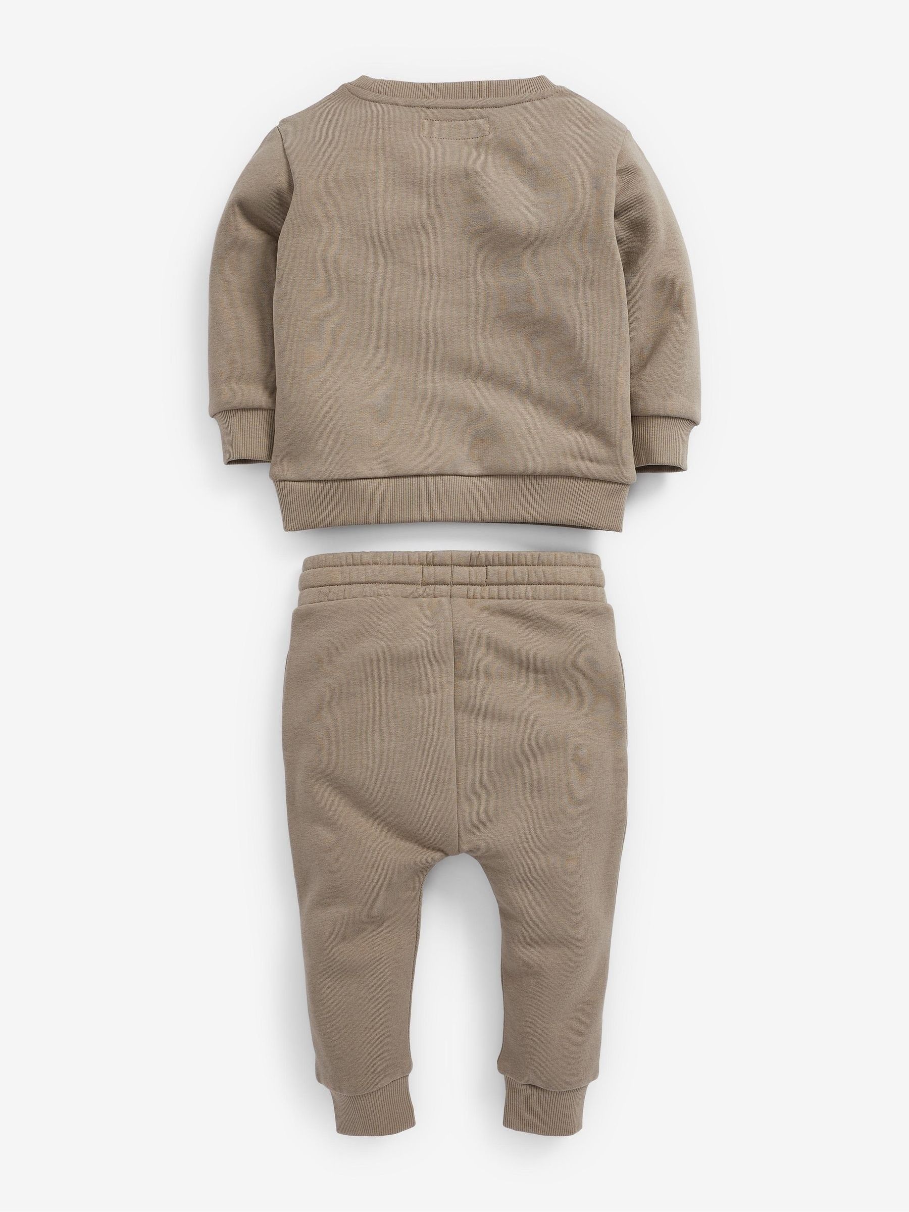 Buy Stone Jersey Sweatshirt And Joggers Set (3mths-7yrs) from Next USA