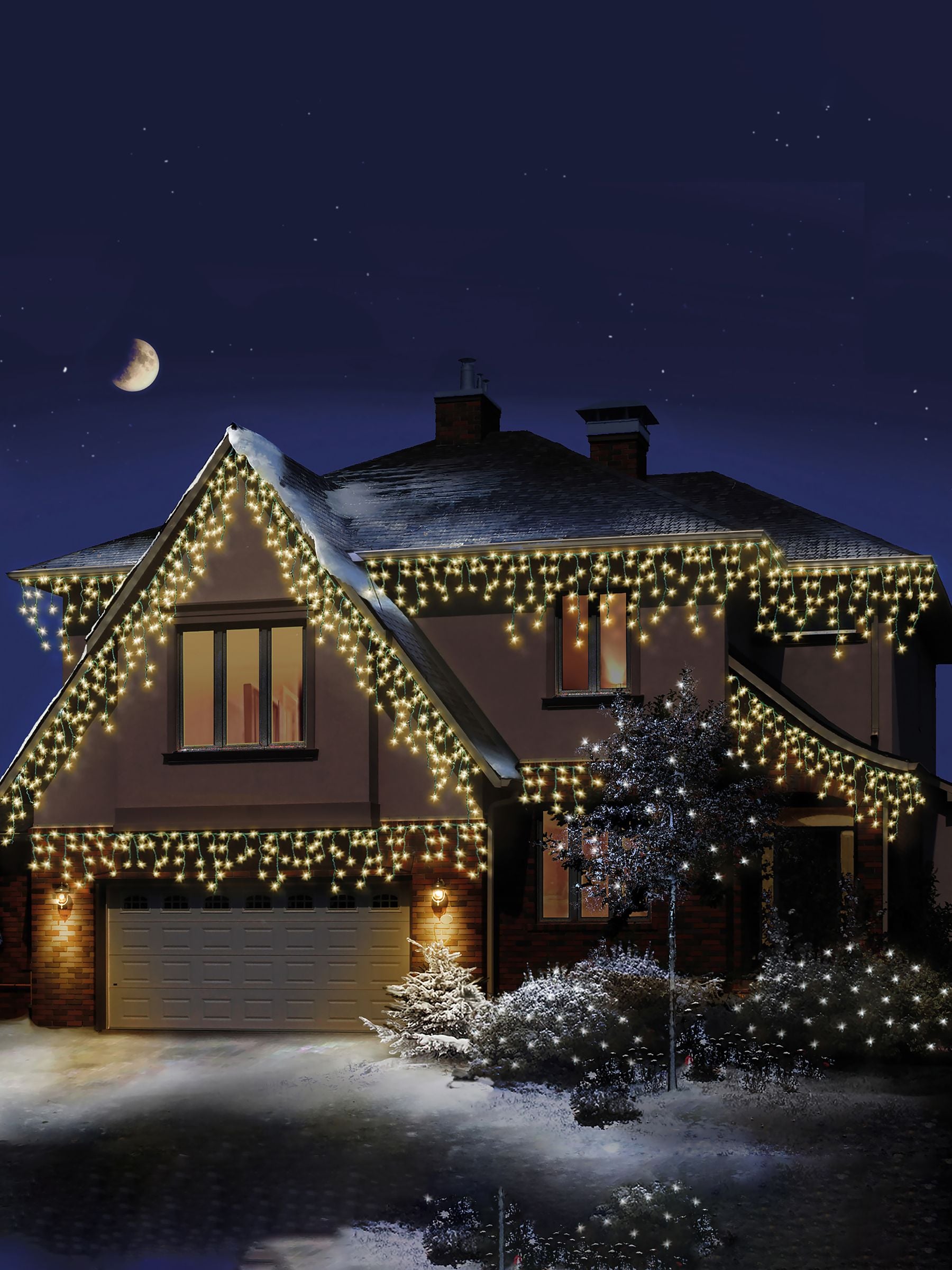 Premier christmas lights warm white cheap