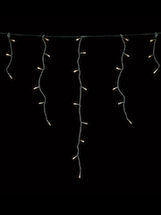 Premier Decorations Ltd Warm White 720 LED Snowing Icicles Christmas Lights with Timer 17.8M - Image 4 of 4