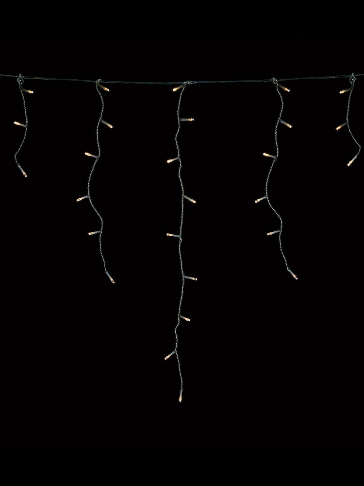 Premier Decorations Ltd Warm White 720 LED Snowing Icicles Christmas Lights with Timer 17.8M - Image 4 of 4