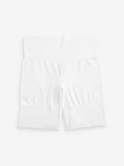 Nude/White Seamless Smoothing Anti-Chafe Shorts 2 Pack - Image 7 of 8