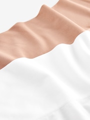 Nude/White Seamless Smoothing Anti-Chafe Shorts 2 Pack - Image 8 of 8
