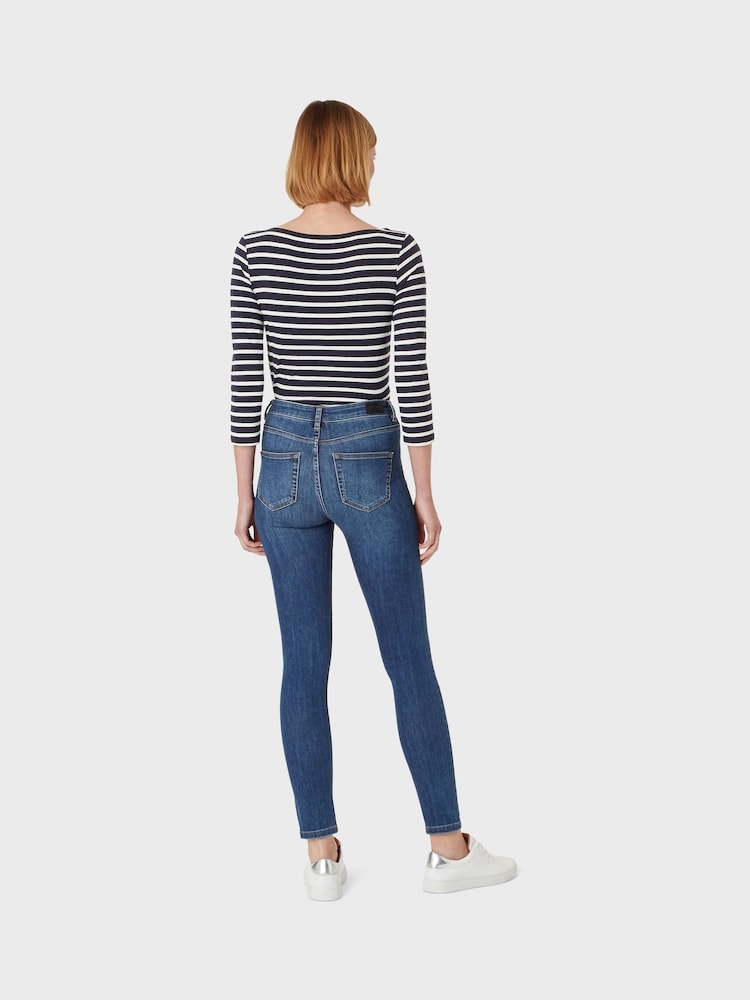 Hobbs Blue Gia Sculpting Jeans - Image 2 of 3