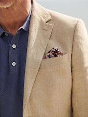 Neutral - Slim Fit Signature Leomaster Anzugjacke aus italienischem Leinen - Image 4 of 10
