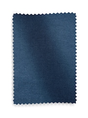 Soft Twill Navy Blue Wilson Highback Large Armchair - Image 7 of 9