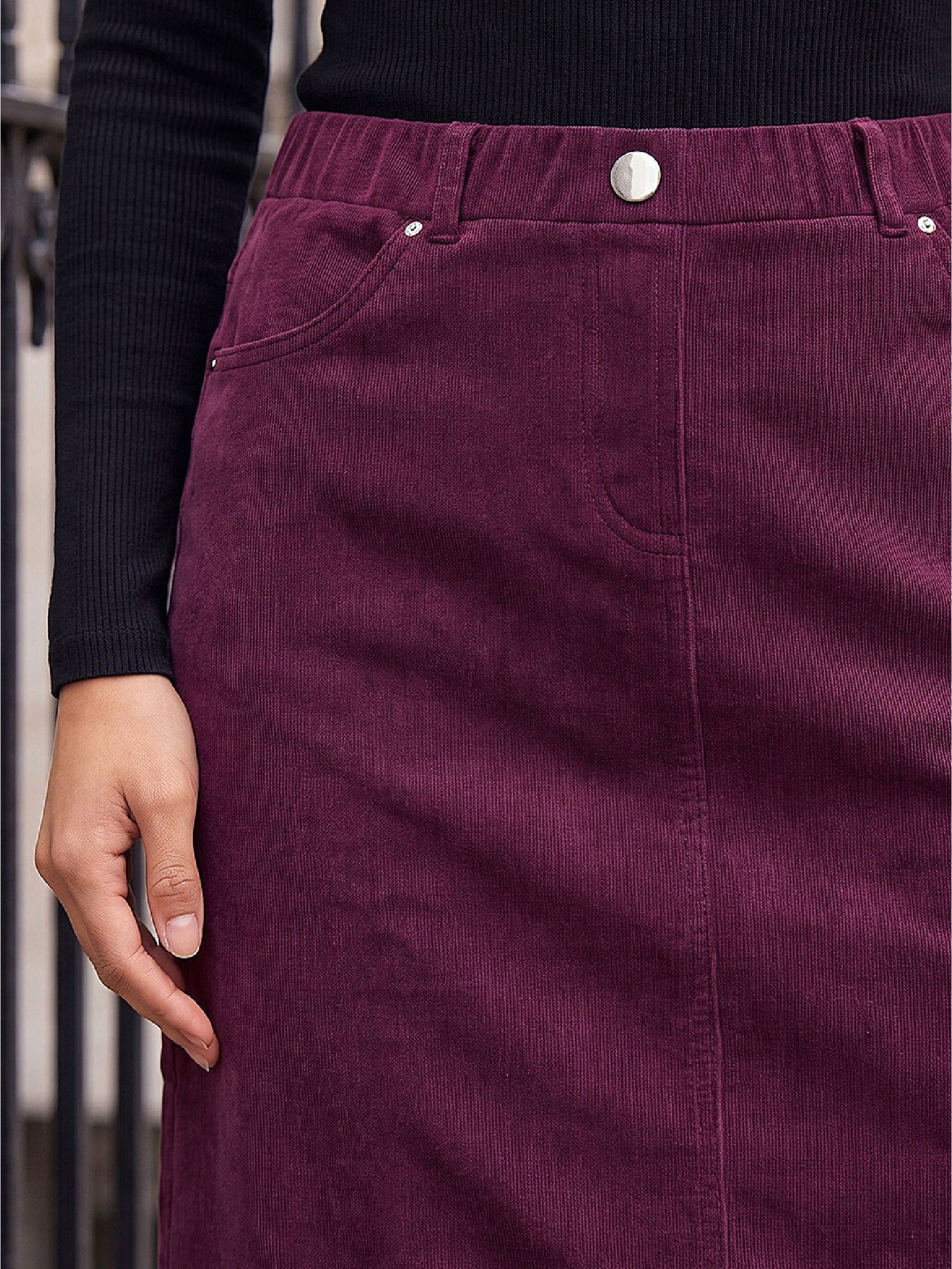 Buy Roman Red Cord A-line Skirt from Next USA