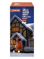 Premier Decorations Ltd Rainbow 480 LED Clusters With Timer Christmas Lights - Image 3 of 4
