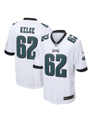 Nike White NFL Philadelphia Eagles Road Game Jersey - Jason Kelce - Image 1 of 3