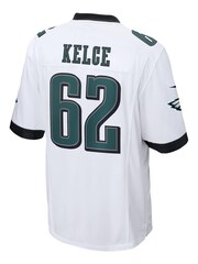 Nike White NFL Philadelphia Eagles Road Game Jersey - Jason Kelce - Image 3 of 3