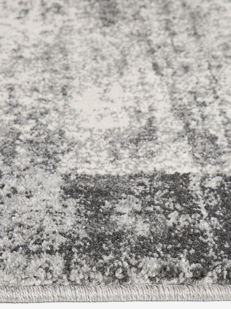 Grey Textured Border Runner - Image 2 of 5