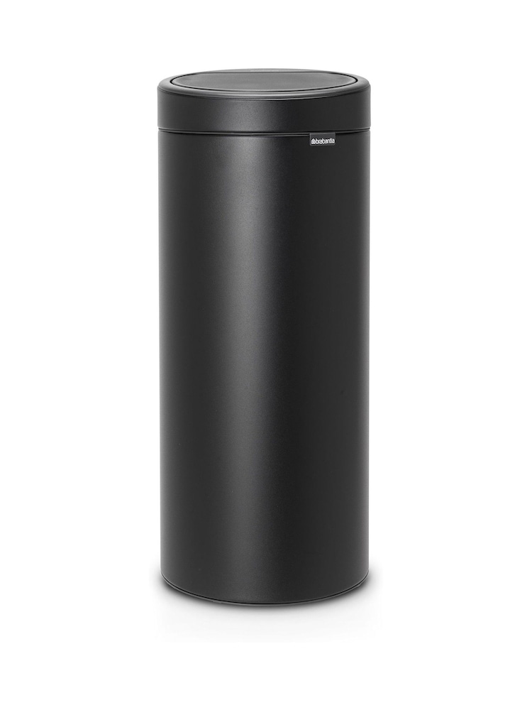 Brabantia Mineral Moonlight Black New 30L Touch Bin - Image 1 of 3