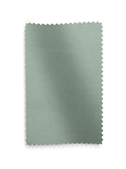 Green Sage Blackout/Thermal Cotton Eyelet Curtains - Image 7 of 7