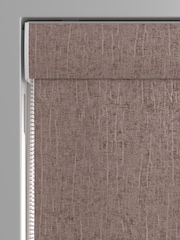 Mink Brown Chenille Made to Measure Roman Blind - Image 3 of 6