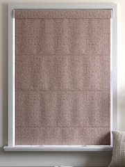 Mink Brown Chenille Made to Measure Roman Blind - Image 5 of 6