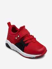 Red Spiderman Marvel Elastic Lace Trainers - Image 2 of 4