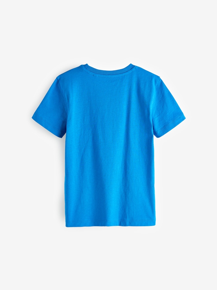 Blue Cobalt Regular Fit Short Sleeve T-Shirt (3-16yrs) - Image 2 of 3