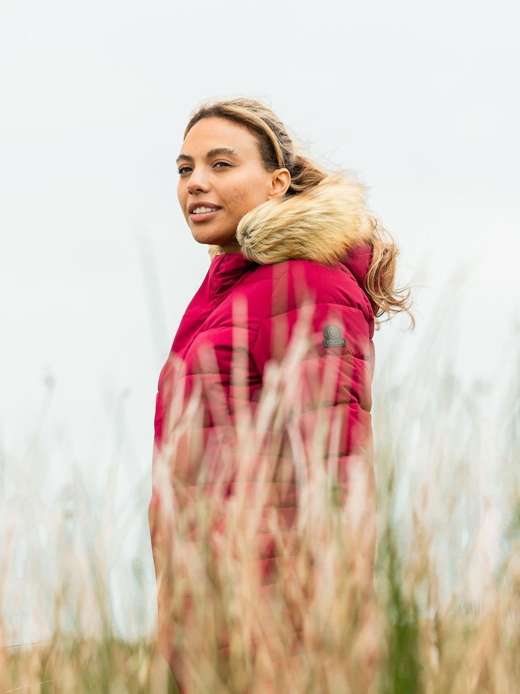 Tog 24 Red Firbeck Long Insulated Jacket - Image 2 of 7