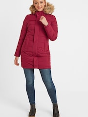Tog 24 Red Firbeck Long Insulated Jacket - Image 5 of 7