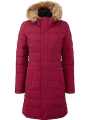 Tog 24 Red Firbeck Long Insulated Jacket - Image 7 of 7
