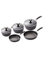 Tower 5 Piece Black Pan Set - Image 2 of 4