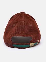 Joules Chadwick Burgundy Corduroy Cap - Image 10 of 12