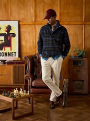 Joules Chadwick Burgundy Corduroy Cap - Image 2 of 12