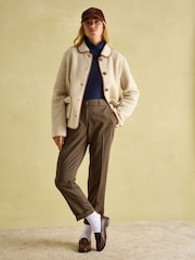 Joules Chadwick Burgundy Corduroy Cap - Image 7 of 12