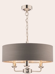 Laura Ashley Charcoal Sorrento Ceiling Light - Image 2 of 5