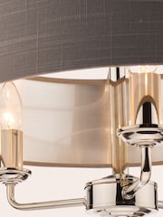 Laura Ashley Charcoal Sorrento Ceiling Light - Image 4 of 5