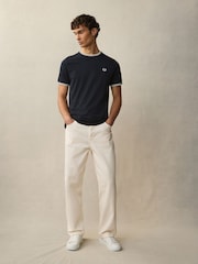 Fred Perry Twin Tipped Logo T-Shirt - Image 2 of 8