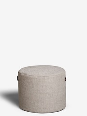 Mid Natural Pouffe With Handles - Image 3 of 5