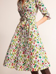 Boden Green Amy Cotton Midi Shirt Dress - Image 2 of 5