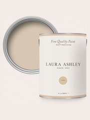 Laura Ashley Beige Linen Matt Emulsion 5LT Paint - Image 4 of 4