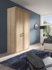 Wiemann Natural Torquay Wood Semi Fitted Double Wardrobe - Image 1 of 4