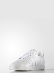 adidas Originals White Gazelle Trainers - Image 2 of 8