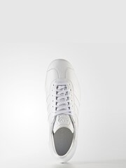 adidas Originals White Gazelle Trainers - Image 7 of 8