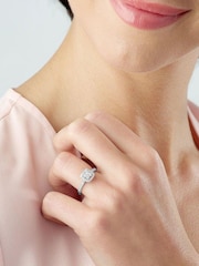 Beaverbrooks 9ct Diamond Cluster Ring - Image 5 of 5