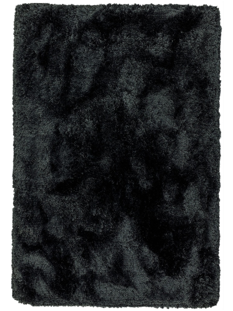 Asiatic Rugs Black Plush Rug - Image 1 of 5