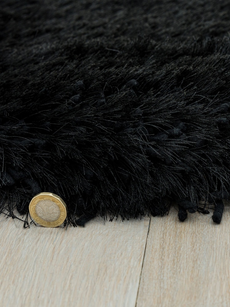 Asiatic Rugs Black Plush Rug - Image 5 of 5
