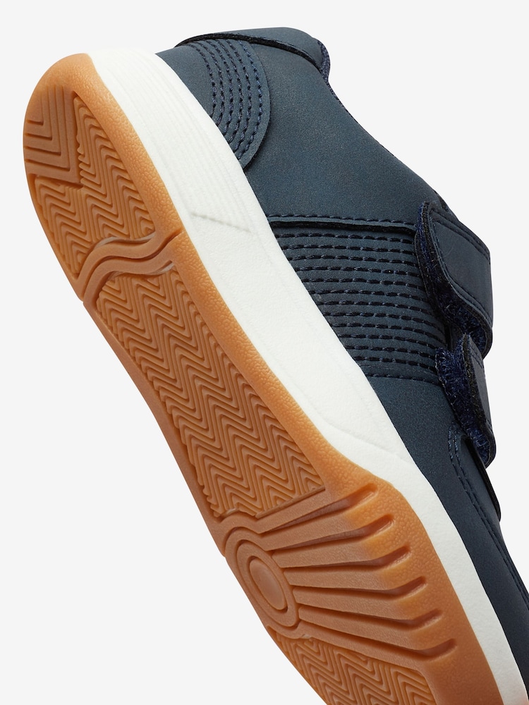Navy Standard Fit (F) Strap Touch Fastening Trainers - Image 4 of 4 Navy Standard Fit (F) Strap Touch Fastening Trainers - Image 4 of 4