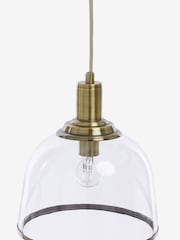 Brass Gloucester 3 Light Pendant Ceiling Light - Image 8 of 8