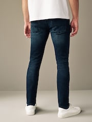 Blue Ink Skinny Fit Vintage Stretch Authentic Jeans - Image 3 of 10