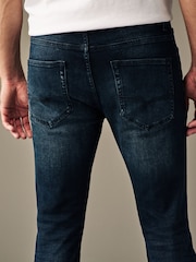 Blue Ink Skinny Fit Vintage Stretch Authentic Jeans - Image 4 of 10