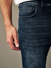 Blue Ink Skinny Fit Vintage Stretch Authentic Jeans - Image 5 of 10